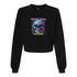 Trippy Skull Bella canvas hoodie 7505